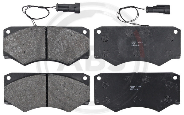 A.B.S. Bremsbelagsatz, Scheibenbremse