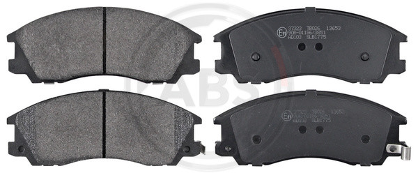 A.B.S. Bremsbelagsatz, Scheibenbremse