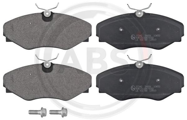 A.B.S. Bremsbelagsatz, Scheibenbremse