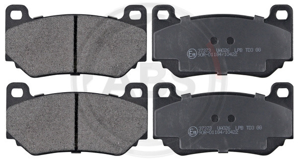 A.B.S. Bremsbelagsatz, Scheibenbremse