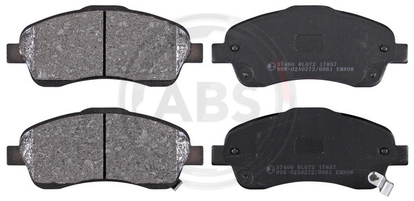 A.B.S. Bremsbelagsatz, Scheibenbremse