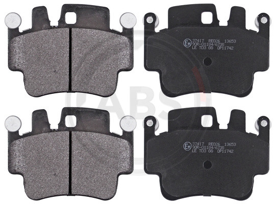 A.B.S. Bremsbelagsatz, Scheibenbremse