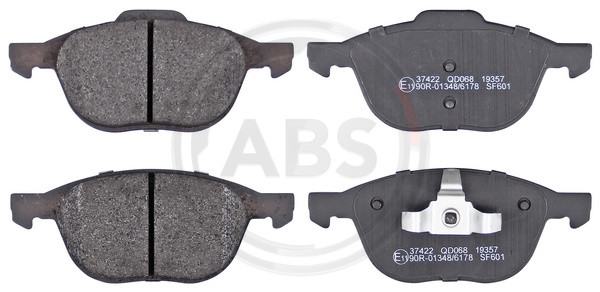 A.B.S. Bremsbelagsatz, Scheibenbremse