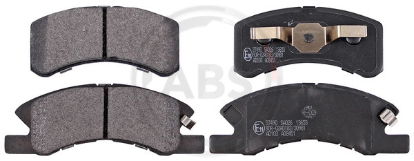 A.B.S. Bremsbelagsatz, Scheibenbremse