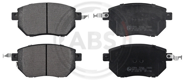 A.B.S. Bremsbelagsatz, Scheibenbremse