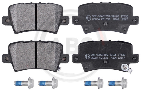 A.B.S. Bremsbelagsatz, Scheibenbremse