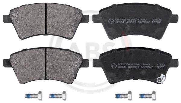 A.B.S. Bremsbelagsatz, Scheibenbremse