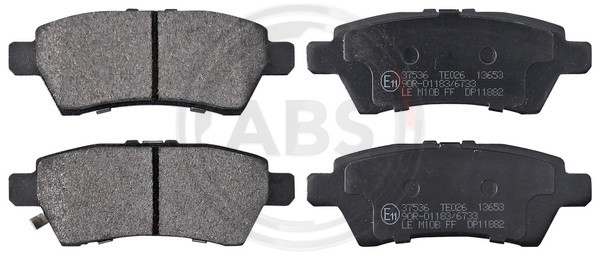 A.B.S. Bremsbelagsatz, Scheibenbremse