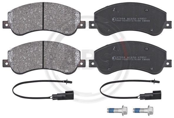 A.B.S. Bremsbelagsatz, Scheibenbremse