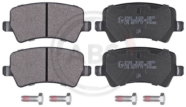 A.B.S. Bremsbelagsatz, Scheibenbremse