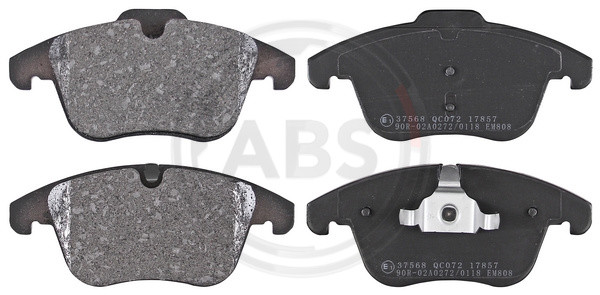 A.B.S. Bremsbelagsatz, Scheibenbremse