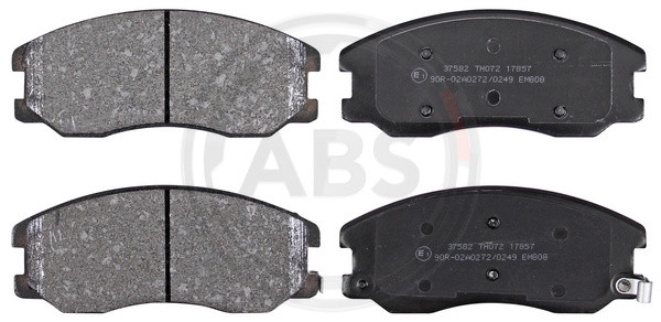 A.B.S. Bremsbelagsatz, Scheibenbremse