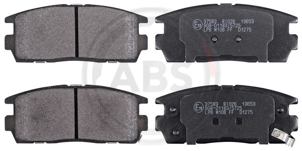 A.B.S. Bremsbelagsatz, Scheibenbremse