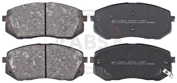 A.B.S. Bremsbelagsatz, Scheibenbremse