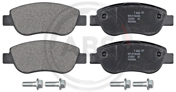 A.B.S. Bremsbelagsatz, Scheibenbremse