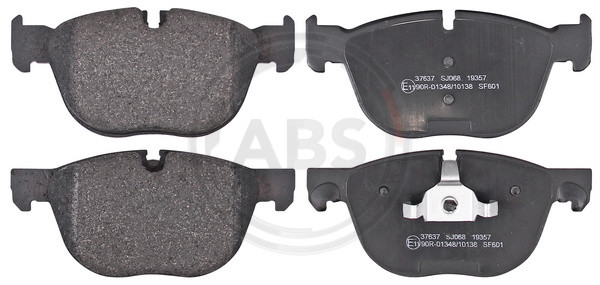 A.B.S. Bremsbelagsatz, Scheibenbremse