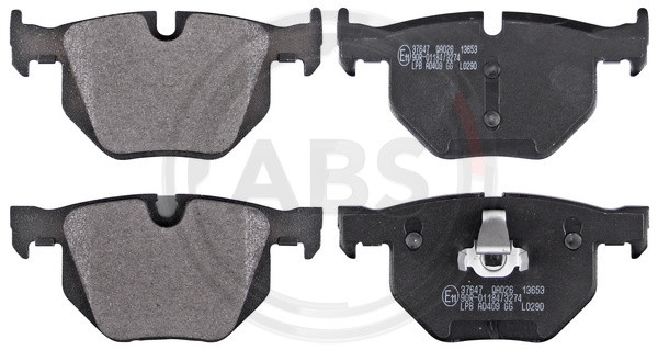 A.B.S. Bremsbelagsatz, Scheibenbremse