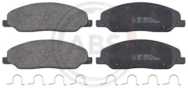 A.B.S. Bremsbelagsatz, Scheibenbremse