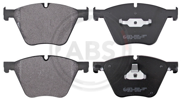 A.B.S. Bremsbelagsatz, Scheibenbremse