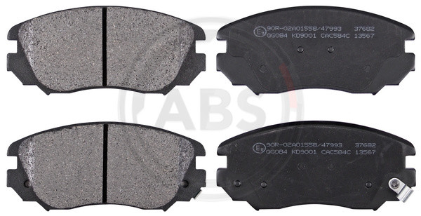 A.B.S. Bremsbelagsatz, Scheibenbremse