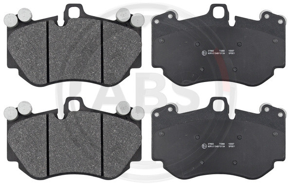 A.B.S. Bremsbelagsatz, Scheibenbremse