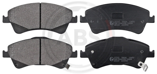 A.B.S. Bremsbelagsatz, Scheibenbremse