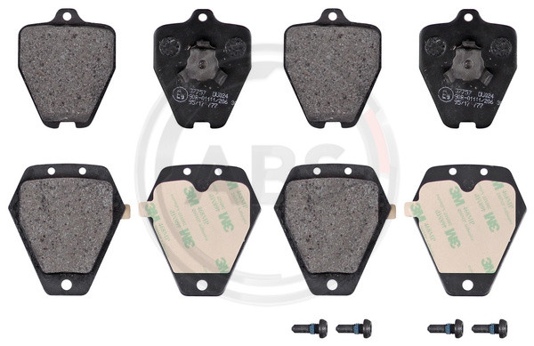 A.B.S. Bremsbelagsatz, Scheibenbremse