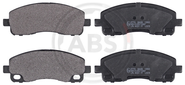 A.B.S. Bremsbelagsatz, Scheibenbremse