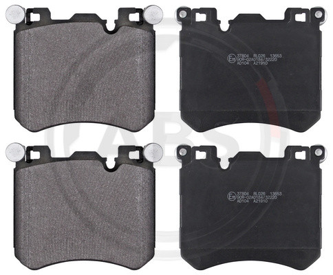 A.B.S. Bremsbelagsatz, Scheibenbremse