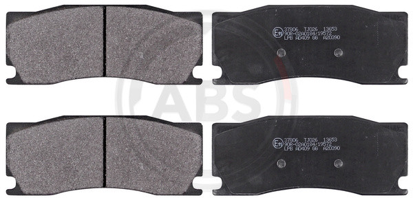A.B.S. Bremsbelagsatz, Scheibenbremse