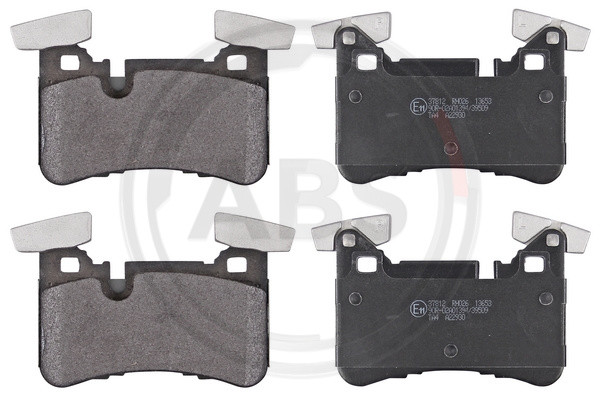 A.B.S. Bremsbelagsatz, Scheibenbremse