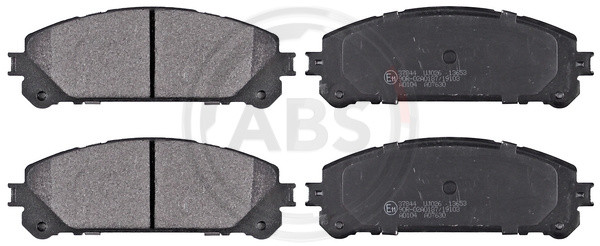A.B.S. Bremsbelagsatz, Scheibenbremse