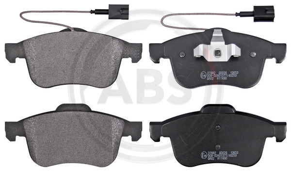 A.B.S. Bremsbelagsatz, Scheibenbremse