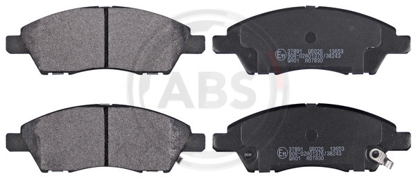 A.B.S. Bremsbelagsatz, Scheibenbremse