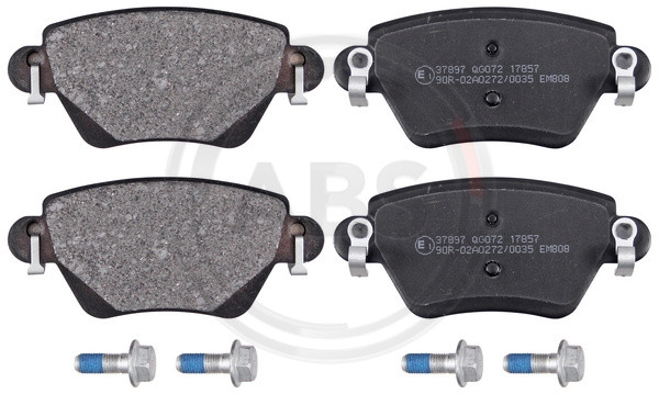 A.B.S. Bremsbelagsatz, Scheibenbremse