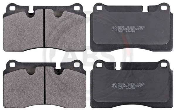 A.B.S. Bremsbelagsatz, Scheibenbremse