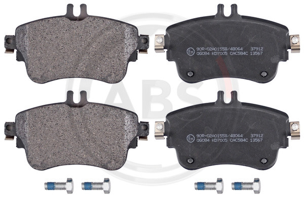 A.B.S. Bremsbelagsatz, Scheibenbremse