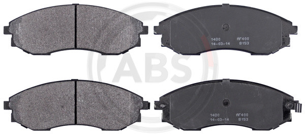 A.B.S. Bremsbelagsatz, Scheibenbremse