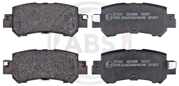 A.B.S. Bremsbelagsatz, Scheibenbremse