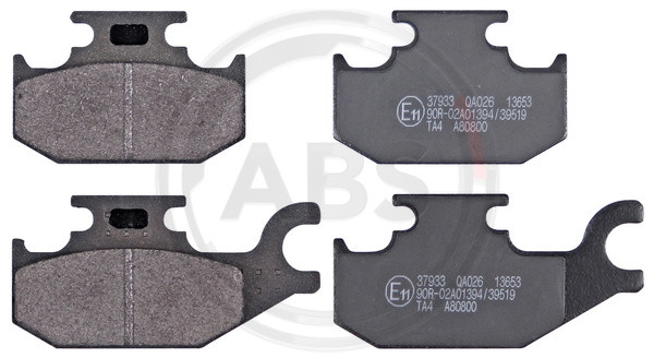 A.B.S. Bremsbelagsatz, Scheibenbremse