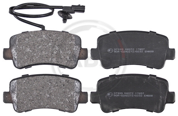 A.B.S. Bremsbelagsatz, Scheibenbremse