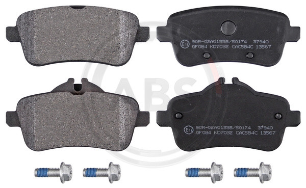 A.B.S. Bremsbelagsatz, Scheibenbremse