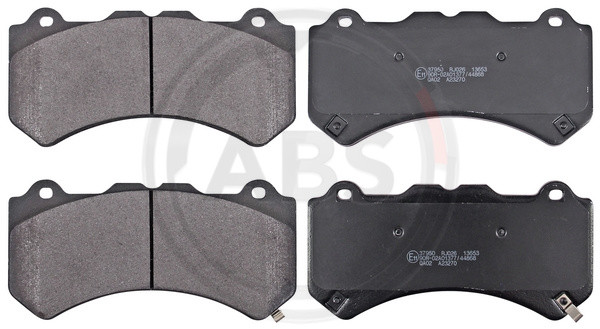 A.B.S. Bremsbelagsatz, Scheibenbremse