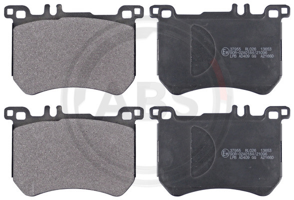 A.B.S. Bremsbelagsatz, Scheibenbremse