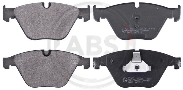 A.B.S. Bremsbelagsatz, Scheibenbremse