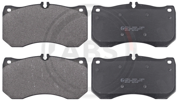 A.B.S. Bremsbelagsatz, Scheibenbremse