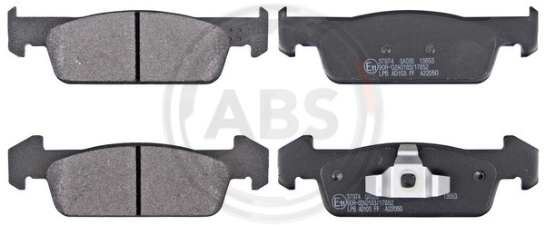 A.B.S. Bremsbelagsatz, Scheibenbremse