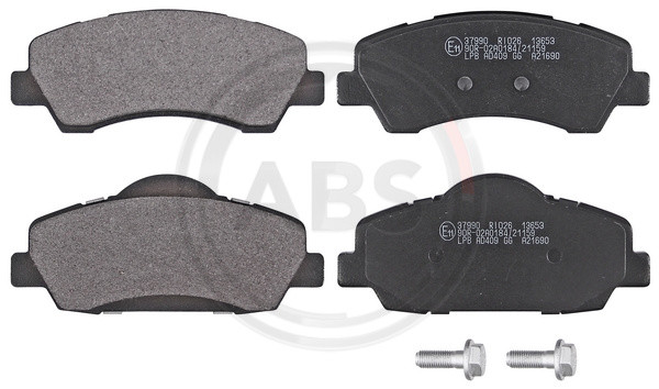 A.B.S. Bremsbelagsatz, Scheibenbremse