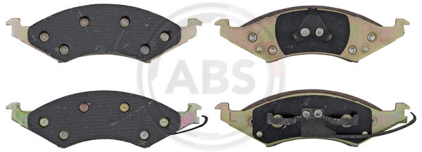 A.B.S. Bremsbelagsatz, Scheibenbremse