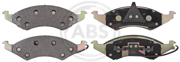 A.B.S. Bremsbelagsatz, Scheibenbremse